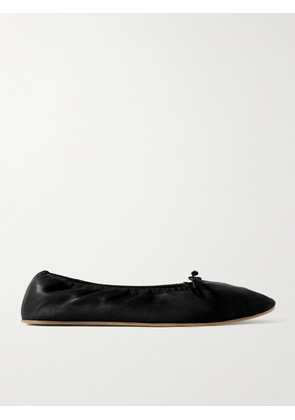 The Row - Leather Ballet Flats - Black - IT36,IT36.5,IT37,IT37.5,IT38,IT38.5,IT39,IT39.5,IT40,IT40.5,IT41,IT41.5,IT42