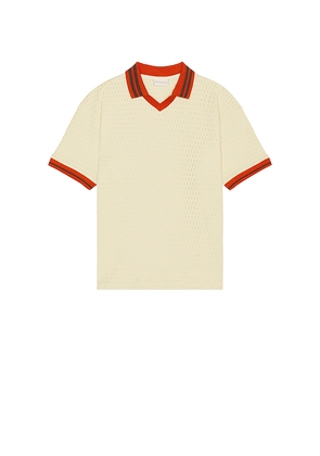 DrÃ´le De Monsieur AjourÃ© Polo in Brown. Size L. Also in M.