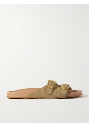 Chloé - Polly Suede Slides - Brown - IT36,IT37,IT38,IT39,IT40,IT41