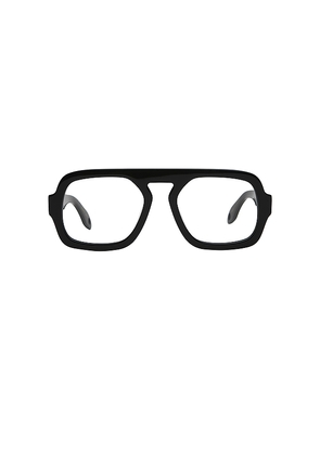 Elisa Johnson Jane Optical Eyeglasses in Black.