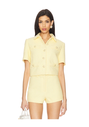 ASTR the Label Eaton Jacket in Yellow. Size L. Also in XL.