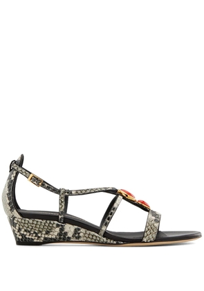 Giuseppe Zanotti 30mm Adelaide sandals - Grey