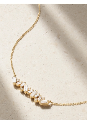 Suzanne Kalan - 18-karat Gold Diamond Necklace - One size