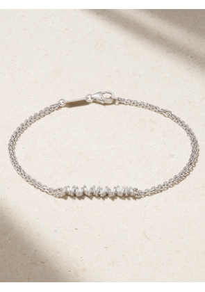 Suzanne Kalan - 18-karat White Gold Diamond Bracelet - Silver - One size