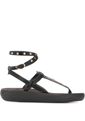 Ancient Greek Sandals Estianails studded sandals - Black