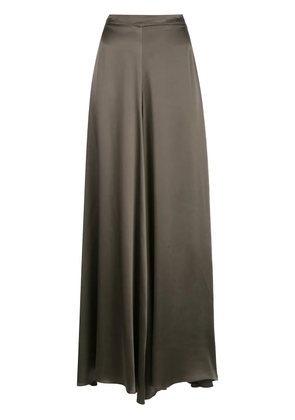 VOZ Charmeuse palazzo trousers - Brown