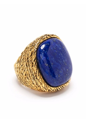 Aurelie Bidermann Miki lapis lazuli ring - Gold