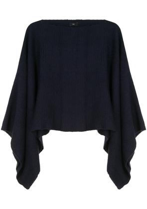 VOZ solid cropped jumper - Blue