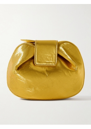Gabriela Hearst - Soft Demi Lamé Clutch - Gold - One size