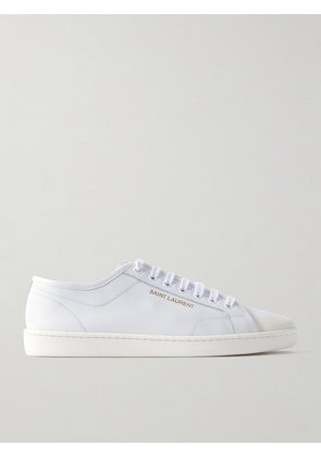 SAINT LAURENT - Gym Leather Sneakers - White - EU 35,EU 36,EU 36.5,EU 37,EU 38,EU 39,EU 40,EU 41