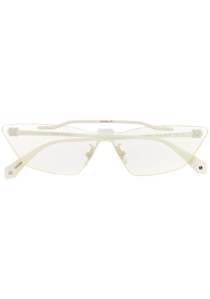 Off-White Eyewear Metal Mask geometric frame sunglasses