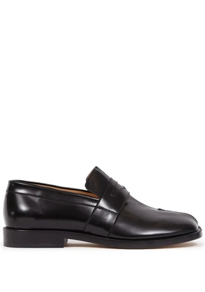 Maison Margiela Tabi leather loafers - Black