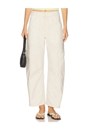 Citizens of Humanity Marcelle Cargo Pant in Cream. Size 23. Also in 24, 25, 26, 28, 29, 30, 31, 32, 33, 34.