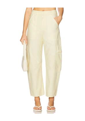 Citizens of Humanity Marcelle Cargo Pant in Lemon. Size 27. Also in 28, 30, 31, 32, 33, 34.