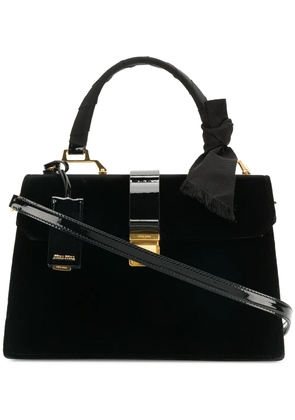 Miu Miu grosgrain ribbon handbag - Black