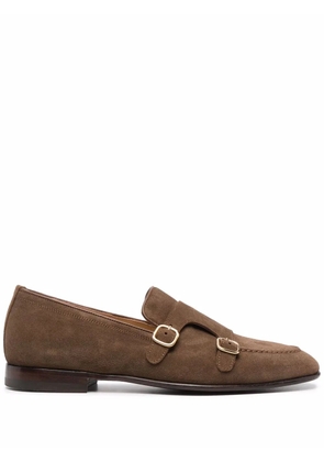 Scarosso Ernesto monk shoes - Brown