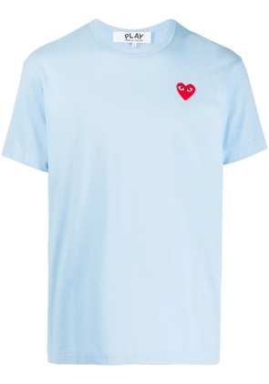 Comme Des Garçons Play Little Red Heart logo T-shirt - Blue