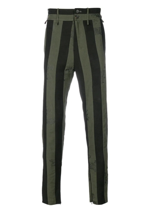 Damir Doma striped trousers - Green