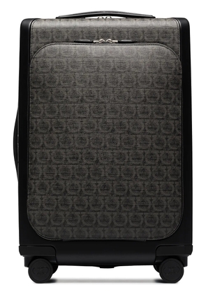 Ferragamo Gancini-print cabin bag - Grey