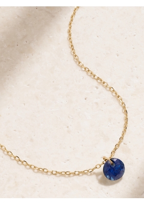 Persée - 18-karat Gold Sapphire Necklace - Blue - One size