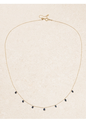 Persée - 18-karat Gold Sapphire Necklace - Blue - One size