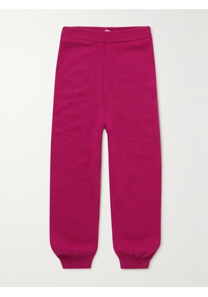 THE ROW KIDS - Louie Cashmere Track Pants - Pink - 4 years,10 years,8 years,6 years