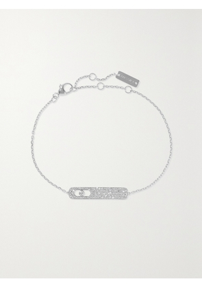 Messika - My First Diamond 18-karat White Gold Diamond Bracelet - One size
