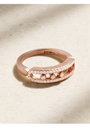Messika - Baby Move 18-karat Rose Gold Diamond Ring - 49,50,51,52,53,54