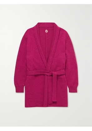 THE ROW KIDS - Huey Belted Cashmere Cardigan - Pink - 6 years,4 years,10 years,8 years