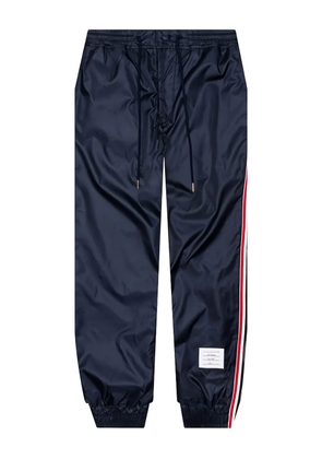 Thom Browne Rwb stripe ripstop track pants - Blue