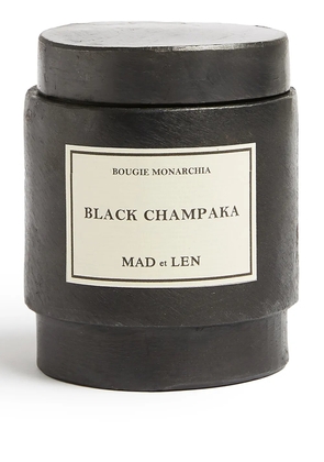 MAD et LEN Monarchia Black Champaka soya wax candle