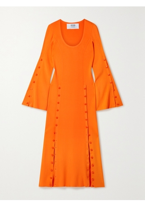 Christopher John Rogers - Neon Stretch-jersey Maxi Dress - Orange - x small,small,medium,large,x large