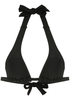Amir Slama triangle bikini top - Black