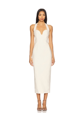 Camila Coelho Halee Maxi Dress in Ivory. Size L. Also in M, S, XL, XS, XXS.