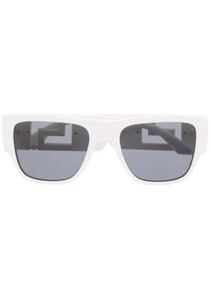Versace Eyewear Greca square-frame sunglasses - White