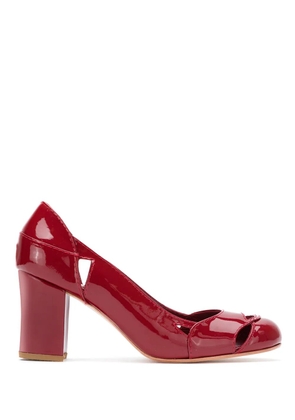 Sarah Chofakian patent leather Bruxelas pumps - Red