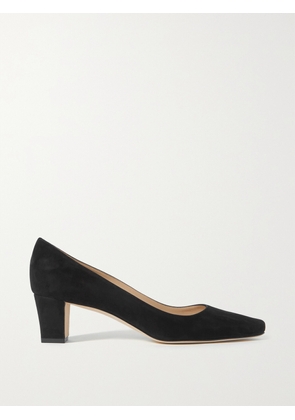 Manolo Blahnik - Okkatopla 50 Suede Pumps - Black - IT34,IT35,IT35.5,IT36,IT36.5,IT37,IT37.5,IT38,IT38.5,IT39,IT39.5,IT40,IT40.5,IT41,IT41.5,IT42,IT43