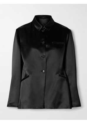 KALLMEYER - Warner Satin Blazer - Black - US0,US2,US4,US6,US8,US10