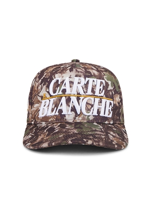 Carte Blanche The Classic Snapback Hat in Brown.