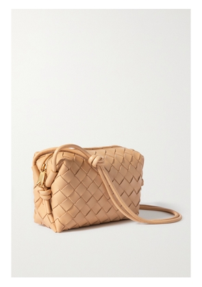 Bottega Veneta - Loop Mini Intrecciato Leather Shoulder Bag - Neutrals - One size