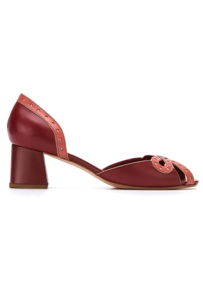 Sarah Chofakian leather pumps - Red