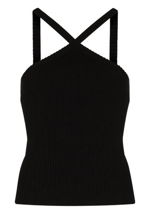RTA Mae crossover straps top - Black