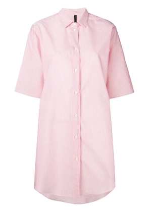 UNRAVEL PROJECT striped long shirt - Red