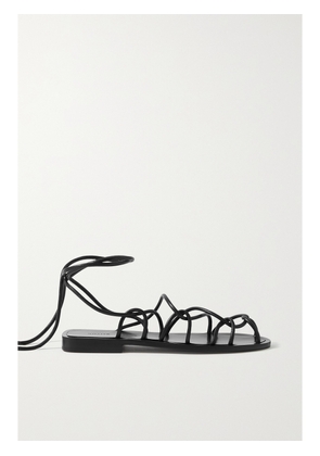 KHAITE - Lyon Leather Sandals - Black - IT36,IT36.5,IT37,IT37.5,IT38,IT38.5,IT39,IT39.5,IT40,IT40.5,IT41