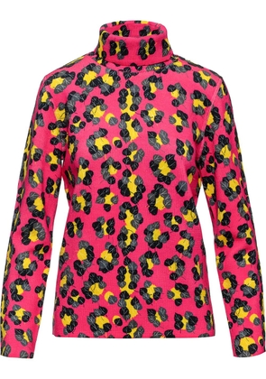 Aztech Mountain Matterhorn leopard-print jumper - Pink