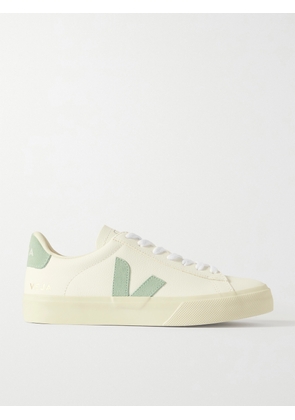 VEJA - + Net Sustain Campo Suede-trimmed Leather Sneakers - White - IT35,IT36,IT37,IT38,IT39,IT40,IT41,IT42,IT42.5