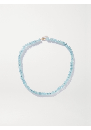 JIA JIA - Oracle Gold Aquamarine Necklace - Blue - One size