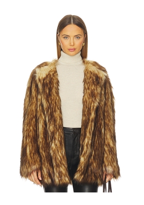 A.L.C. Bria Coat in Brown. Size L. Also in S, XS, M.