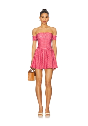 Bella Venice The Kat Mini Dress in Red. Size L. Also in XS, S, M, XL.