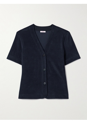 Eres - Paresse Cotton-terry Top - Blue - small,medium,large